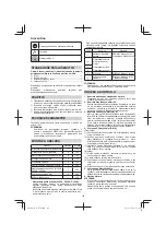 Preview for 118 page of Hitachi G 12VA Handling Instructions Manual