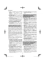 Preview for 122 page of Hitachi G 12VA Handling Instructions Manual