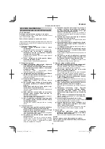 Preview for 133 page of Hitachi G 12VA Handling Instructions Manual