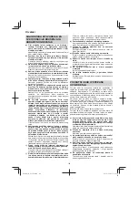 Preview for 134 page of Hitachi G 12VA Handling Instructions Manual