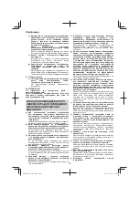 Preview for 140 page of Hitachi G 12VA Handling Instructions Manual