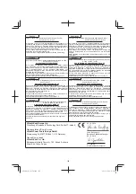 Preview for 162 page of Hitachi G 12VA Handling Instructions Manual