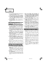 Предварительный просмотр 8 страницы Hitachi G 13SC2 Handling Instructions Manual