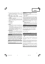 Предварительный просмотр 11 страницы Hitachi G 13SC2 Handling Instructions Manual