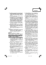 Предварительный просмотр 19 страницы Hitachi G 13SQ Handling Instructions Manual