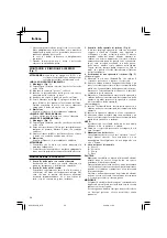 Предварительный просмотр 30 страницы Hitachi G 13V Handling Instructions Manual