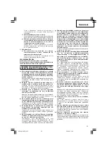 Предварительный просмотр 33 страницы Hitachi G 13V Handling Instructions Manual