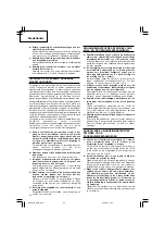 Предварительный просмотр 34 страницы Hitachi G 13V Handling Instructions Manual