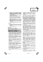 Предварительный просмотр 19 страницы Hitachi G 13YC Handling Instructions Manual