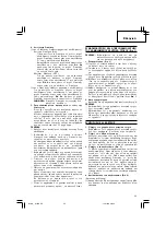 Предварительный просмотр 23 страницы Hitachi G 13YC Handling Instructions Manual