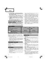 Предварительный просмотр 28 страницы Hitachi G 13YC Handling Instructions Manual