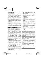 Предварительный просмотр 36 страницы Hitachi G 13YC Handling Instructions Manual