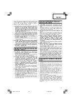 Предварительный просмотр 39 страницы Hitachi G 13YC Handling Instructions Manual