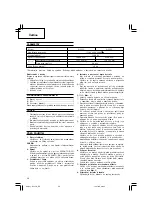 Предварительный просмотр 40 страницы Hitachi G 13YC Handling Instructions Manual