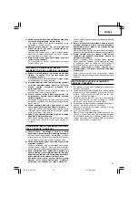 Предварительный просмотр 45 страницы Hitachi G 13YC Handling Instructions Manual