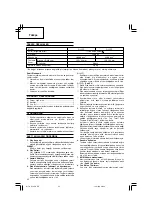 Предварительный просмотр 46 страницы Hitachi G 13YC Handling Instructions Manual