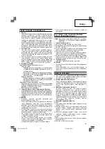 Предварительный просмотр 47 страницы Hitachi G 13YC Handling Instructions Manual