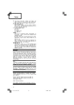 Предварительный просмотр 48 страницы Hitachi G 13YC Handling Instructions Manual