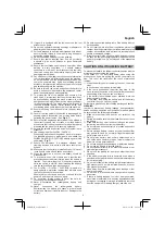 Предварительный просмотр 5 страницы Hitachi G 14DSL Handling Instructions Manual