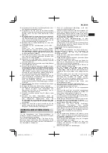 Предварительный просмотр 13 страницы Hitachi G 14DSL Handling Instructions Manual