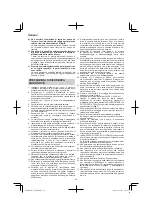 Предварительный просмотр 28 страницы Hitachi G 14DSL Handling Instructions Manual