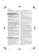 Предварительный просмотр 36 страницы Hitachi G 14DSL Handling Instructions Manual