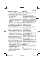 Предварительный просмотр 37 страницы Hitachi G 14DSL Handling Instructions Manual