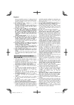 Предварительный просмотр 44 страницы Hitachi G 14DSL Handling Instructions Manual