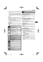 Предварительный просмотр 61 страницы Hitachi G 14DSL Handling Instructions Manual