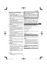 Предварительный просмотр 63 страницы Hitachi G 14DSL Handling Instructions Manual