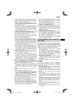 Предварительный просмотр 67 страницы Hitachi G 14DSL Handling Instructions Manual