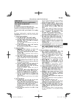 Предварительный просмотр 71 страницы Hitachi G 14DSL Handling Instructions Manual