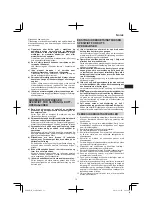 Предварительный просмотр 73 страницы Hitachi G 14DSL Handling Instructions Manual