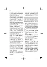 Предварительный просмотр 74 страницы Hitachi G 14DSL Handling Instructions Manual