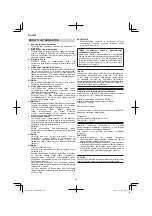 Предварительный просмотр 84 страницы Hitachi G 14DSL Handling Instructions Manual