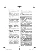 Предварительный просмотр 86 страницы Hitachi G 14DSL Handling Instructions Manual