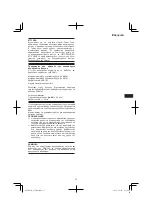 Предварительный просмотр 93 страницы Hitachi G 14DSL Handling Instructions Manual