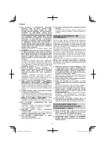 Предварительный просмотр 96 страницы Hitachi G 14DSL Handling Instructions Manual