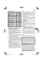 Предварительный просмотр 101 страницы Hitachi G 14DSL Handling Instructions Manual