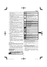 Предварительный просмотр 107 страницы Hitachi G 14DSL Handling Instructions Manual