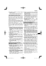 Предварительный просмотр 113 страницы Hitachi G 14DSL Handling Instructions Manual