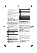 Предварительный просмотр 115 страницы Hitachi G 14DSL Handling Instructions Manual