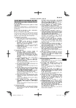 Предварительный просмотр 125 страницы Hitachi G 14DSL Handling Instructions Manual