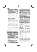 Предварительный просмотр 126 страницы Hitachi G 14DSL Handling Instructions Manual