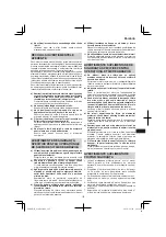 Предварительный просмотр 127 страницы Hitachi G 14DSL Handling Instructions Manual