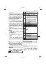 Предварительный просмотр 129 страницы Hitachi G 14DSL Handling Instructions Manual