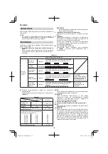 Предварительный просмотр 130 страницы Hitachi G 14DSL Handling Instructions Manual