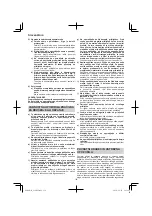 Предварительный просмотр 134 страницы Hitachi G 14DSL Handling Instructions Manual