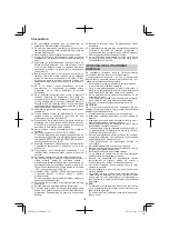 Предварительный просмотр 136 страницы Hitachi G 14DSL Handling Instructions Manual