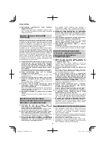 Предварительный просмотр 142 страницы Hitachi G 14DSL Handling Instructions Manual